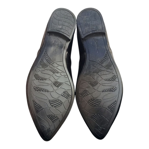 Bangi Handmade Leather Black Lace Up Shoes Size 38 - Picture 4 of 6